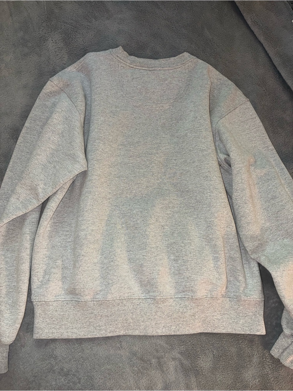 Champion Light Gray Crewneck Sweatshirt Size Medium - Picture 8 of 8